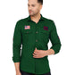 Men's Stylish Cotton Casual Shirt | Affordable and Trendy Fashion ( Green )