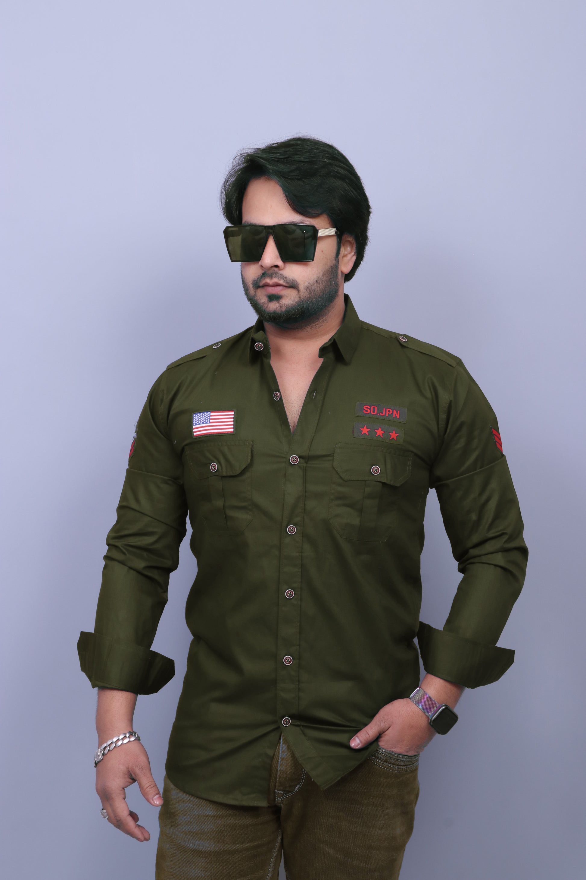 Zabolo Men Regular Fit Solid Spread Collar Casual Shirt | Affordable and Trendy Fashion Zabolo