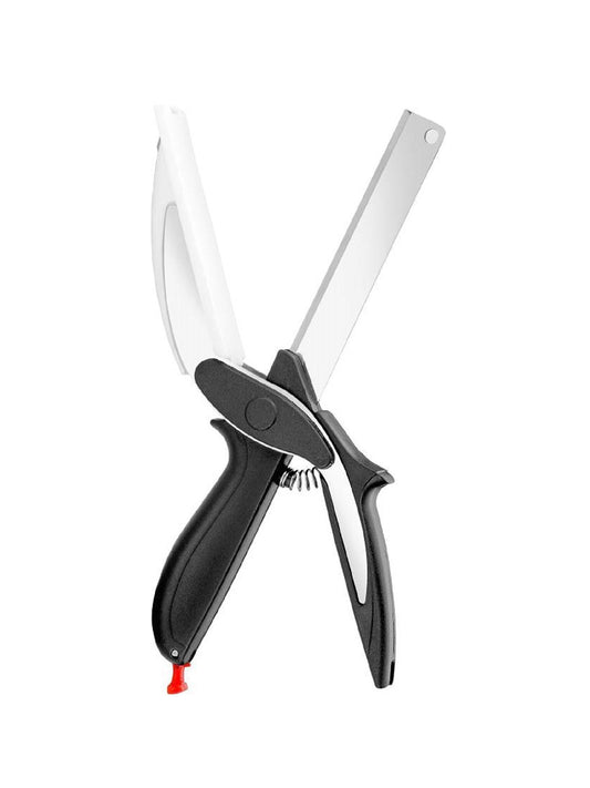 Zabolo Stainless Steel Smart Kitchen Knife/Clever Cutter with Chopping Board Fruits & Vegetable Slicer Vegetable Slicer