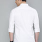 Zabolo Men Regular Fit Solid Spread Collar Formal Shirt (Full Sleeve, White)