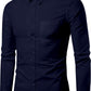 Zabolo Men Regular Fit Shirt with Patch Pocket Zabolo