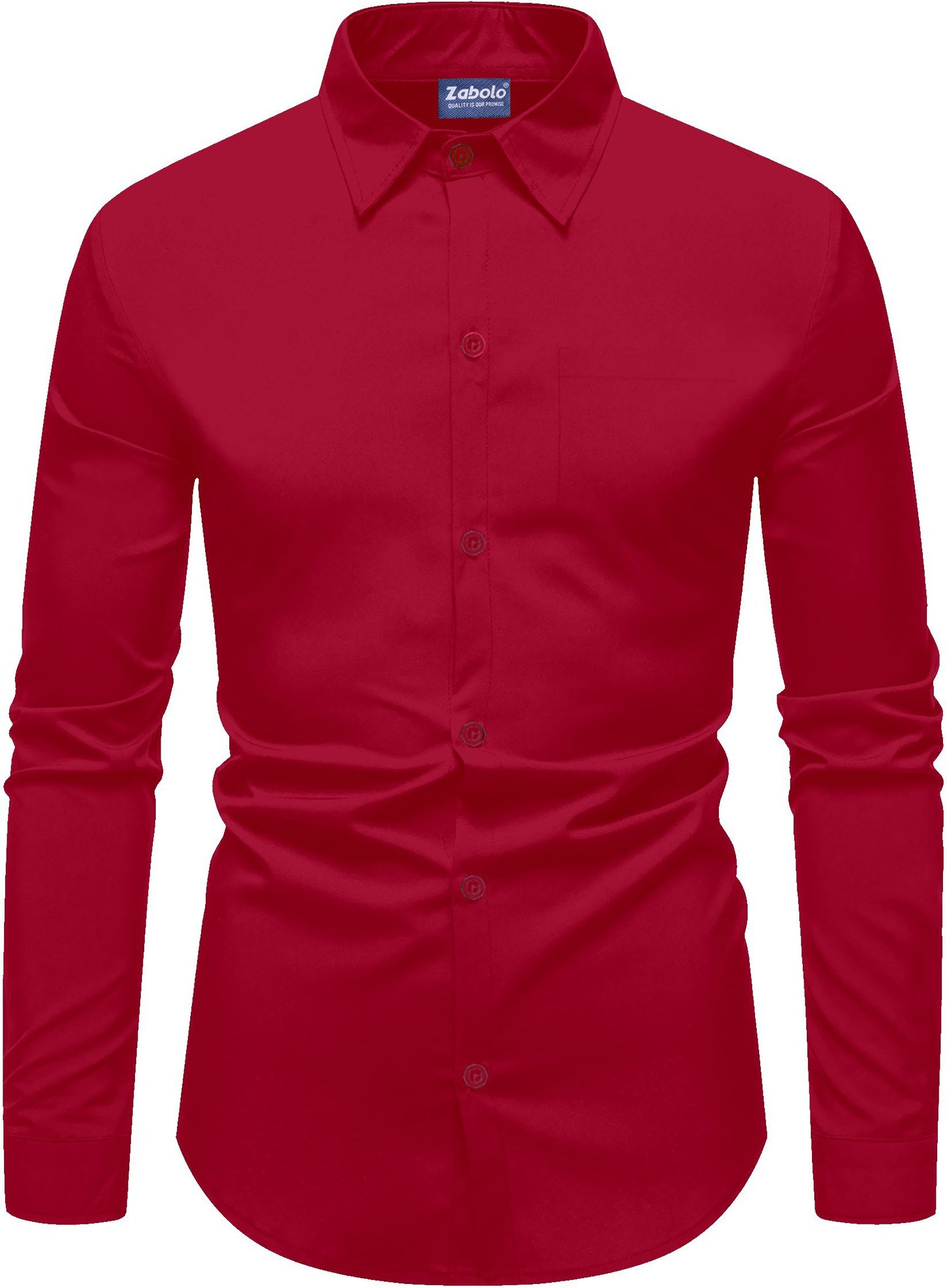 Zabolo Plain Cotton Shirt for Men | Casual Shirt | Solid Shirt | Full Sleeves | Formal Shirt Zabolo