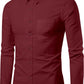 Zabolo Men Regular Fit Shirt with Patch Pocket Zabolo