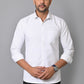 Zabolo Formal Shirt for Men Regular Fit Shirt with Patch Pocket Zabolo