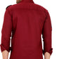 Men's Stylish Cotton Casual Shirt | Affordable and Trendy Fashion ( Maroon ) Zabolo