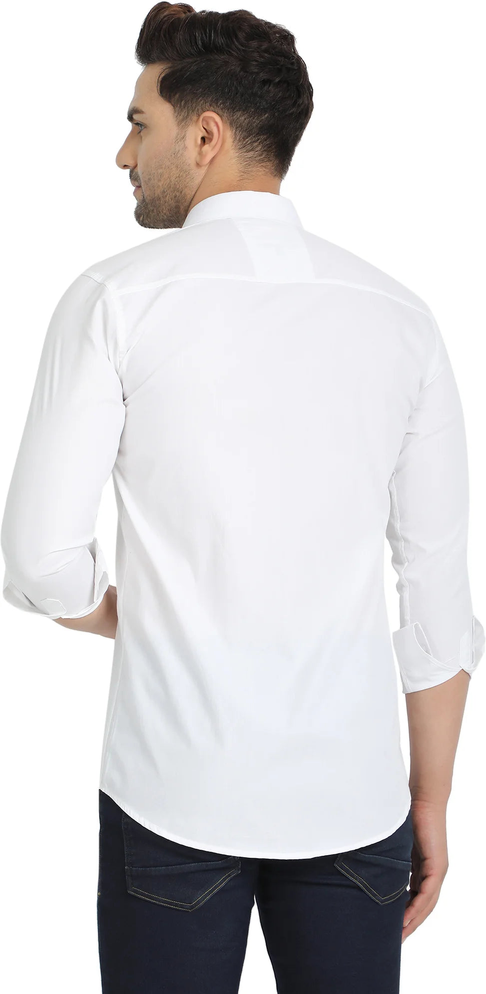 Zabolo Formal Shirt for Men Regular Fit Shirt with Patch Pocket Zabolo