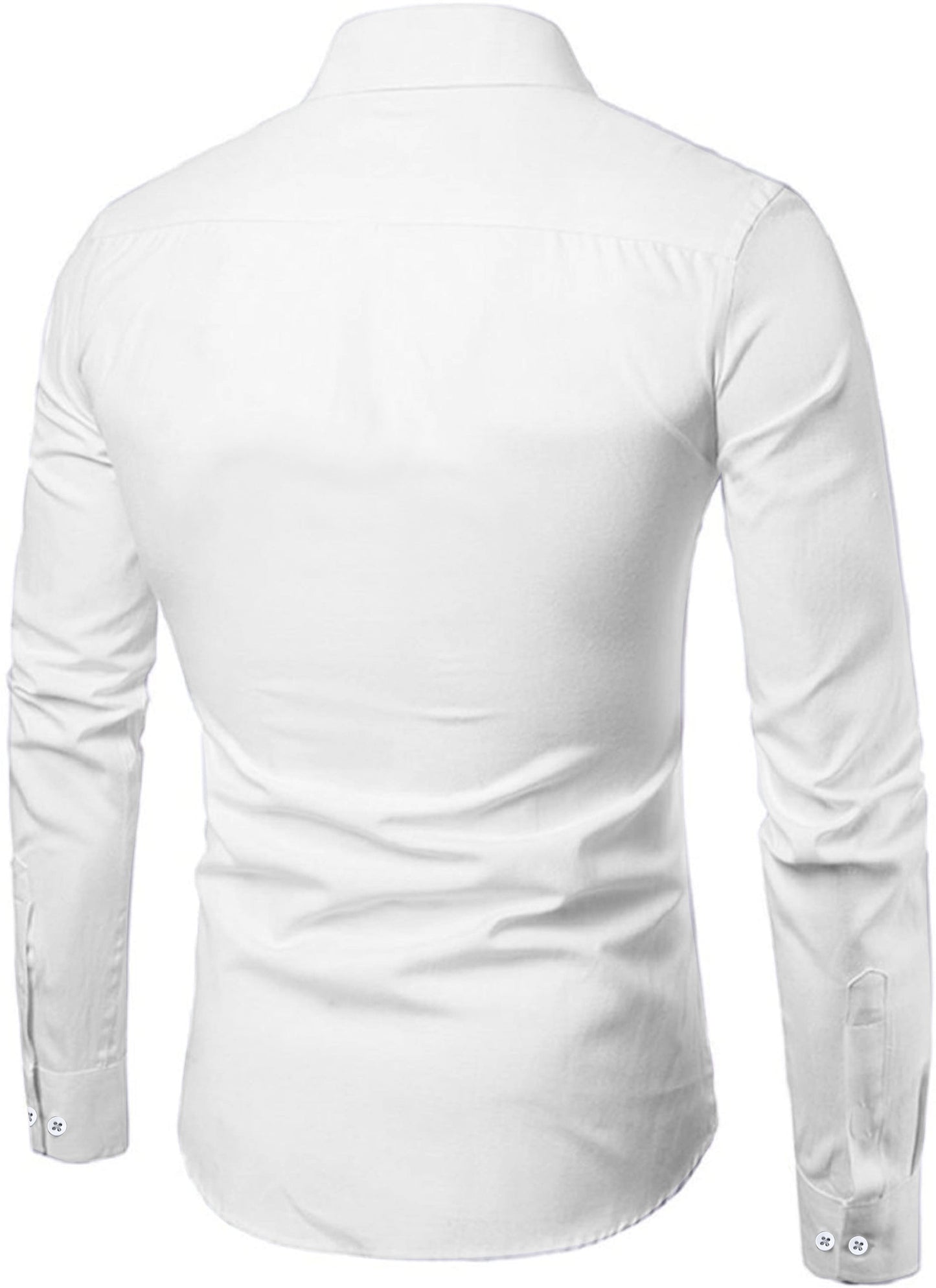 Zabolo Men Regular Fit Shirt with Patch Pocket Zabolo