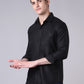 Zabolo Regular Fit Solid Spread Collar Mens Formal Shirt, Full Sleeve Zabolo