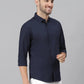 Zabolo Formal Shirt for Men Regular Fit Shirt with Patch Pocket Zabolo