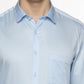 Men Premium Spread Collar Solid Cotton Formal Shirt Zabolo