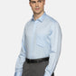 Men Premium Spread Collar Solid Cotton Formal Shirt Zabolo