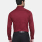 OLMA Men Regular Fit Solid Spread Collar Formal Shirt (Full Sleeve, Maroon) Zabolo