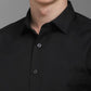 Men Regular Fit Solid Spread Collar Casual Shirt Zabolo