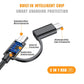 Zabolo 2 in 1 Fast Charging & Sync Portable USB Data Cable 2.4 A, 1.2 Meter (USB Type C & Micro USB Cable) Zabolo