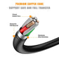 Zabolo 2 in 1 Fast Charging & Sync Portable USB Data Cable 2.4 A, 1.2 Meter (USB Type C & Micro USB Cable) Zabolo