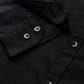 Zabolo Men Regular Fit Solid Spread Collar Formal Shirt (Full Sleeve, Black) Zabolo