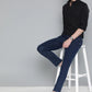 Zabolo Men Regular Fit Solid Spread Collar Formal Shirt (Full Sleeve, Black) Zabolo