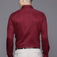Comfort Self Design Spread Collar Casual Cotton Relaxed Fit Shirt Zabolo