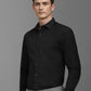 Men Regular Fit Solid Spread Collar Casual Shirt Zabolo