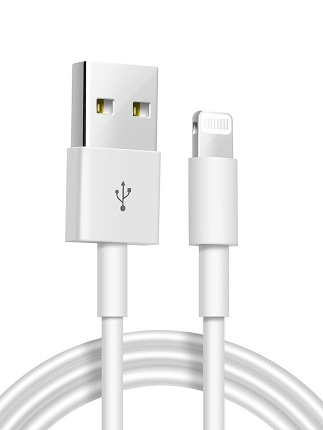 Zabolo Fast Charging & Sync Data Cable for iPhone 1.2 m Lightning Cable  (Compatible with Apple Iphone 5, 5c, 5S, 6, 6S, Sync and Charge Cable, White) Zabolo