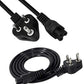 Zabolo Laptop Power Cable 1m 3 PIN Power Cord Cable for Laptop Adapter Zabolo