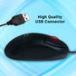 ZEBRONICS ZEB-RISE Wired Optical Mouse  (USB 2.0, Black) Zebronics