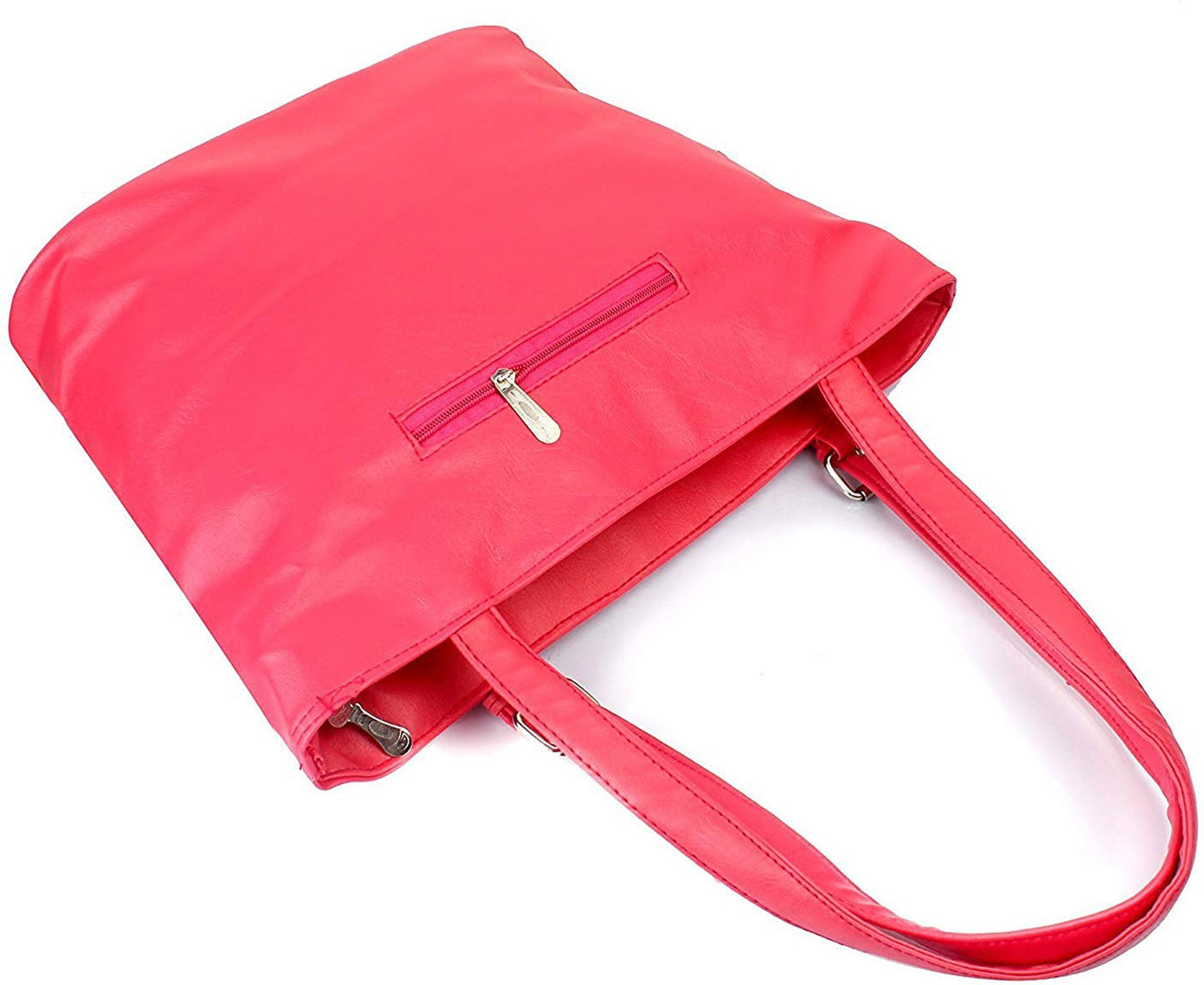 Women Shoulder Bag - Extra Large (Pink & White) Zabolo