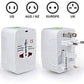 Zabolo All in One Universal Travel Power Plug Adapter| International Travel Adapter Plug Zabolo