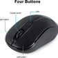ZEBRONICS Zeb-Dash Wireless Optical Mouse  (USB 2.0, Black) Zebronics