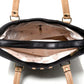 Women Shoulder Bag - Extra Large (Black & Brown) Zabolo