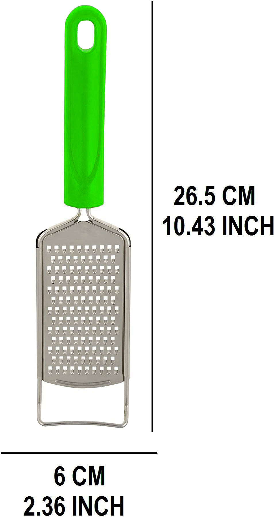 Zabolo Vegetable Ginger Garlic Cheese Grater with Plastic Handle Vegetable & Fruit Grater Zabolo