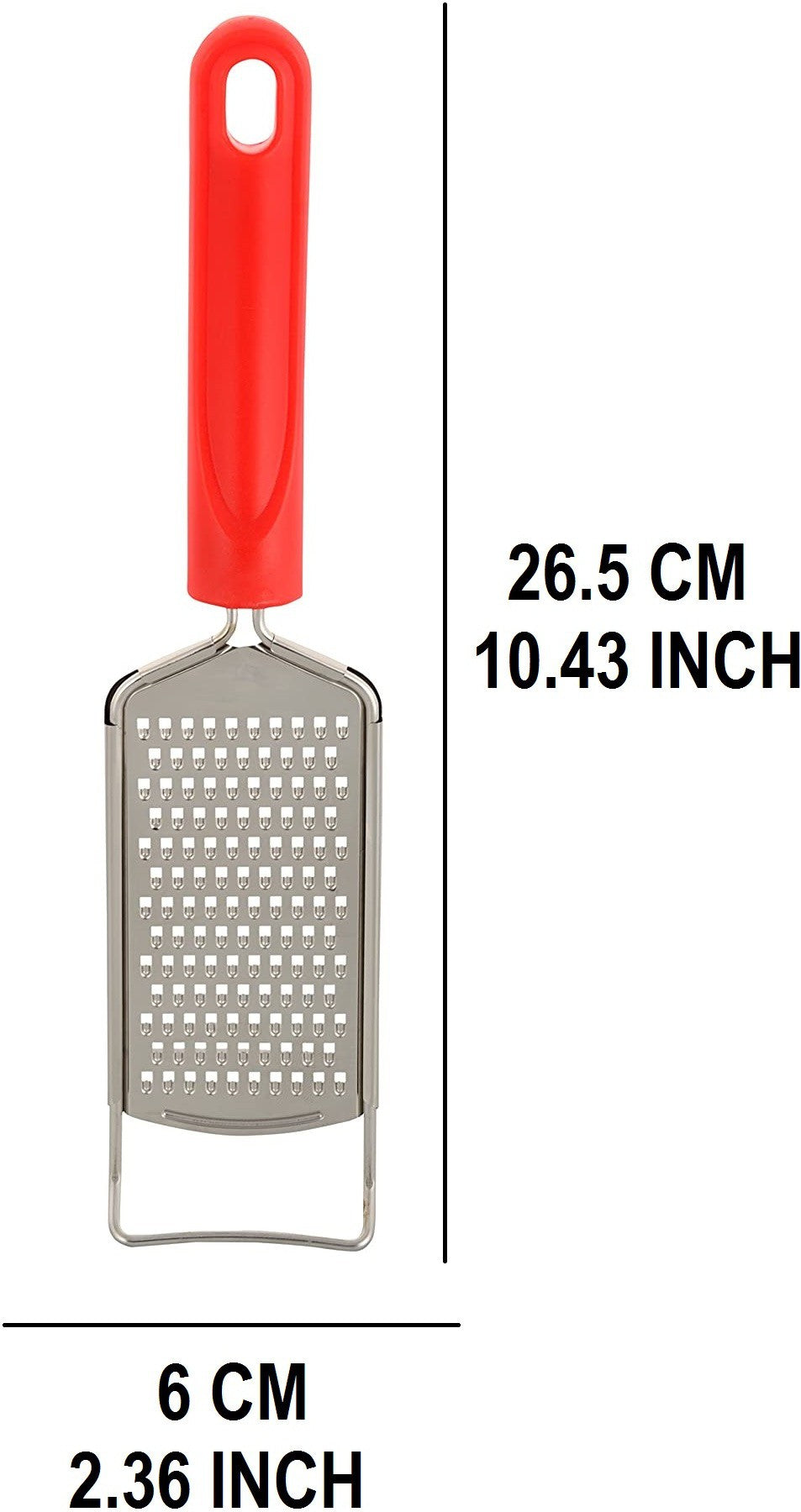 Zabolo Vegetable Ginger Garlic Cheese Grater with Plastic Handle Vegetable & Fruit Grater Zabolo