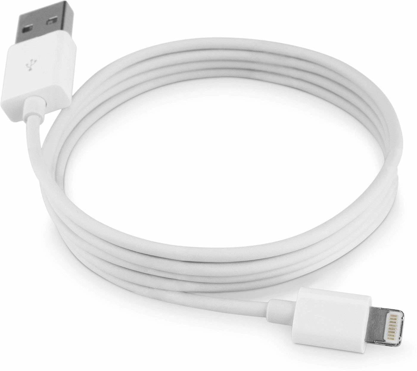 Zabolo Fast Charging & Sync Data Cable for iPhone 1.2 m Lightning Cable  (Compatible with Apple Iphone 5, 5c, 5S, 6, 6S, Sync and Charge Cable, White) Zabolo