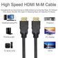 Zabolo Gold-Plated High-Speed Premium Series 19 Pin HDMI Male to Male Cable 3 Meters -Supports 3D,4K 30Hz, Video 4K 2160p 1080p HDMI Cable Zabolo