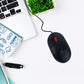 ZEBRONICS ZEB-RISE Wired Optical Mouse  (USB 2.0, Black) Zebronics