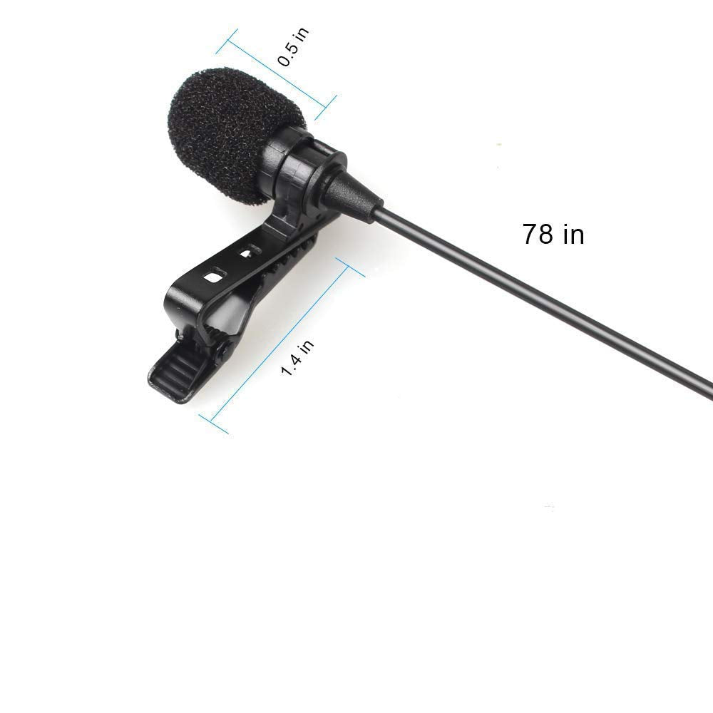 Zabolo Collar - Mic Clip on Microphone 3.5mm for Lectures, Teaching, and making Videos Microphone  (Zb_03) Zabolo