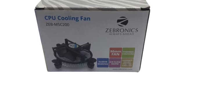 ZEB-MSC200 CPU Fan Zebronics