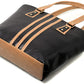 Women Shoulder Bag - Extra Large (Black & Brown) Zabolo